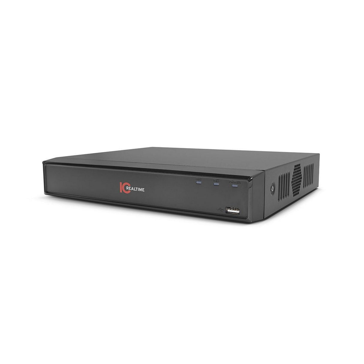 IC Realtime NVR-208NS 8-Channel 1U NVR with Integrated 8-Port POE Switch with 2TB Hard Drive