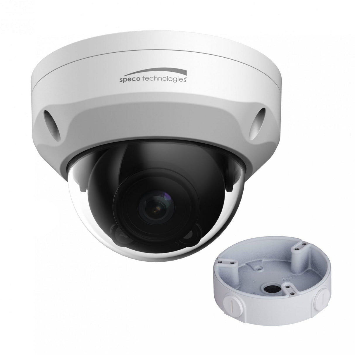 Speco O4VFDM 4MP Dome IP Camera with Junction Box