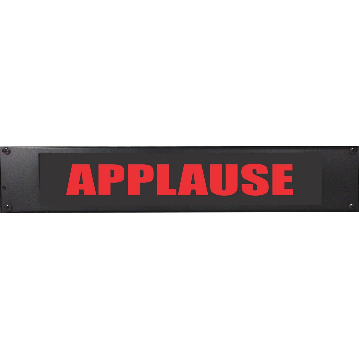 American Recorder OAS-4003RD "APPLAUSE" 2U Rackmount LED Lighted Sign, Red