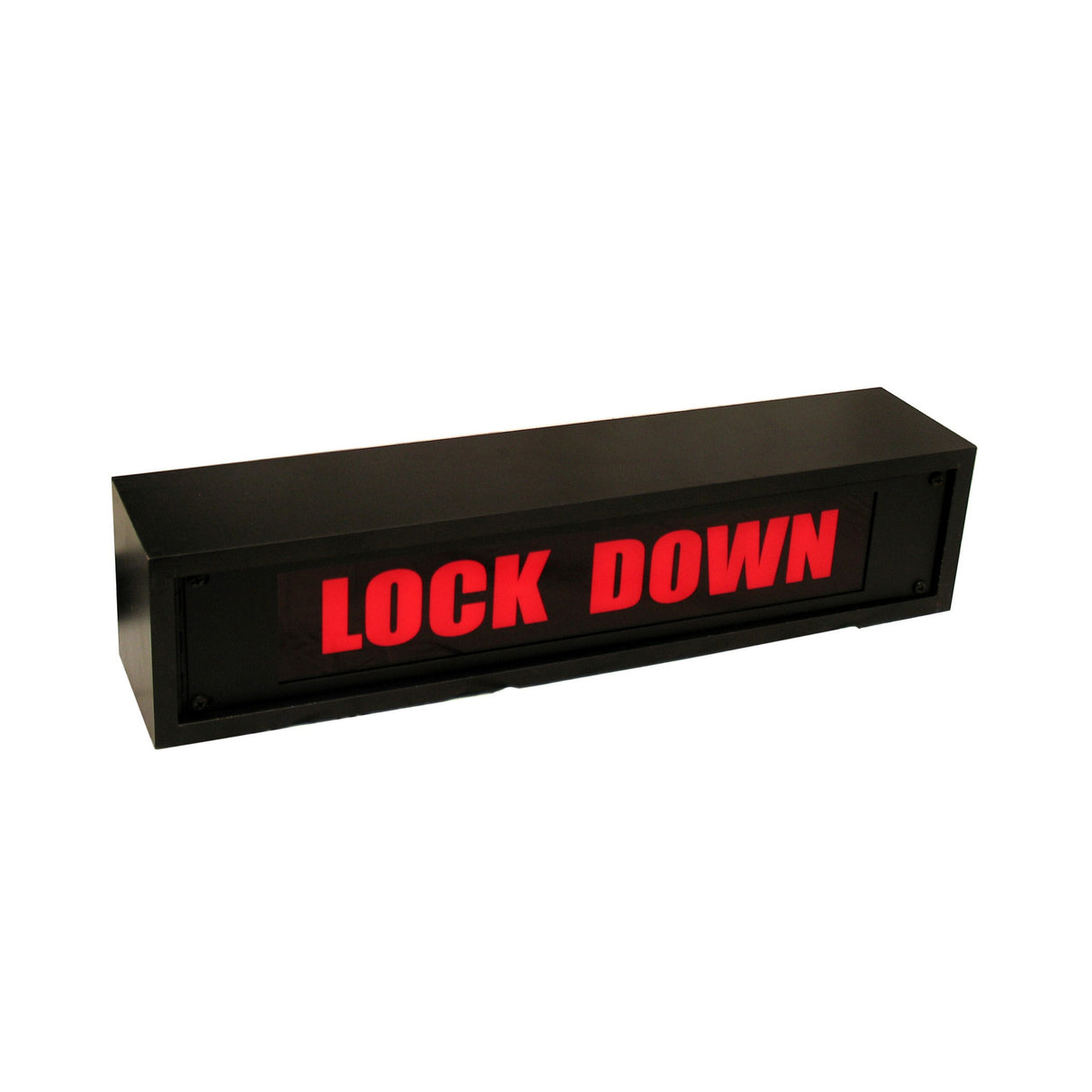 American Recorder 4065-RD Lock Down LED Sign, Red