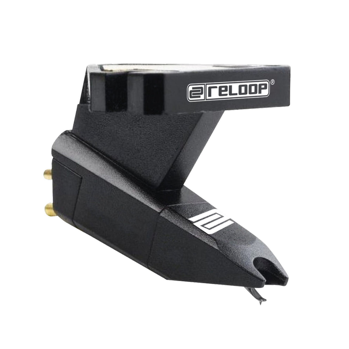 Reloop OM Cartridge for Turntable Headshell Mounting, Black