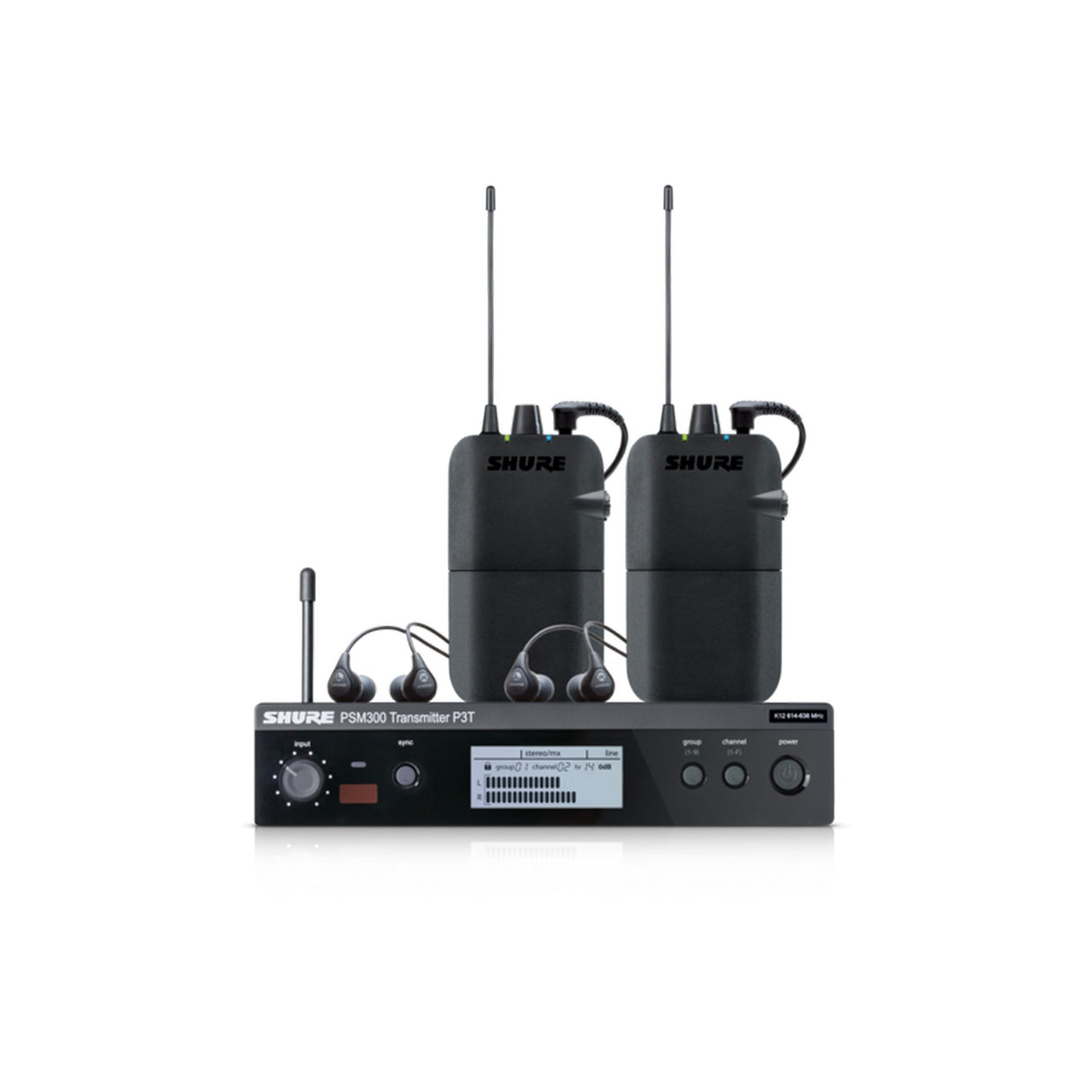 Shure P3TR112TW PSM300 Twinpack, J13