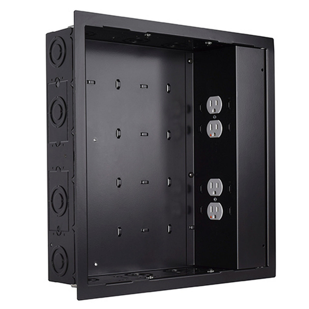 Chief PAC526FBP4 Proximity In-Wall Storage Box with 4 Receptacle Filter and Surge