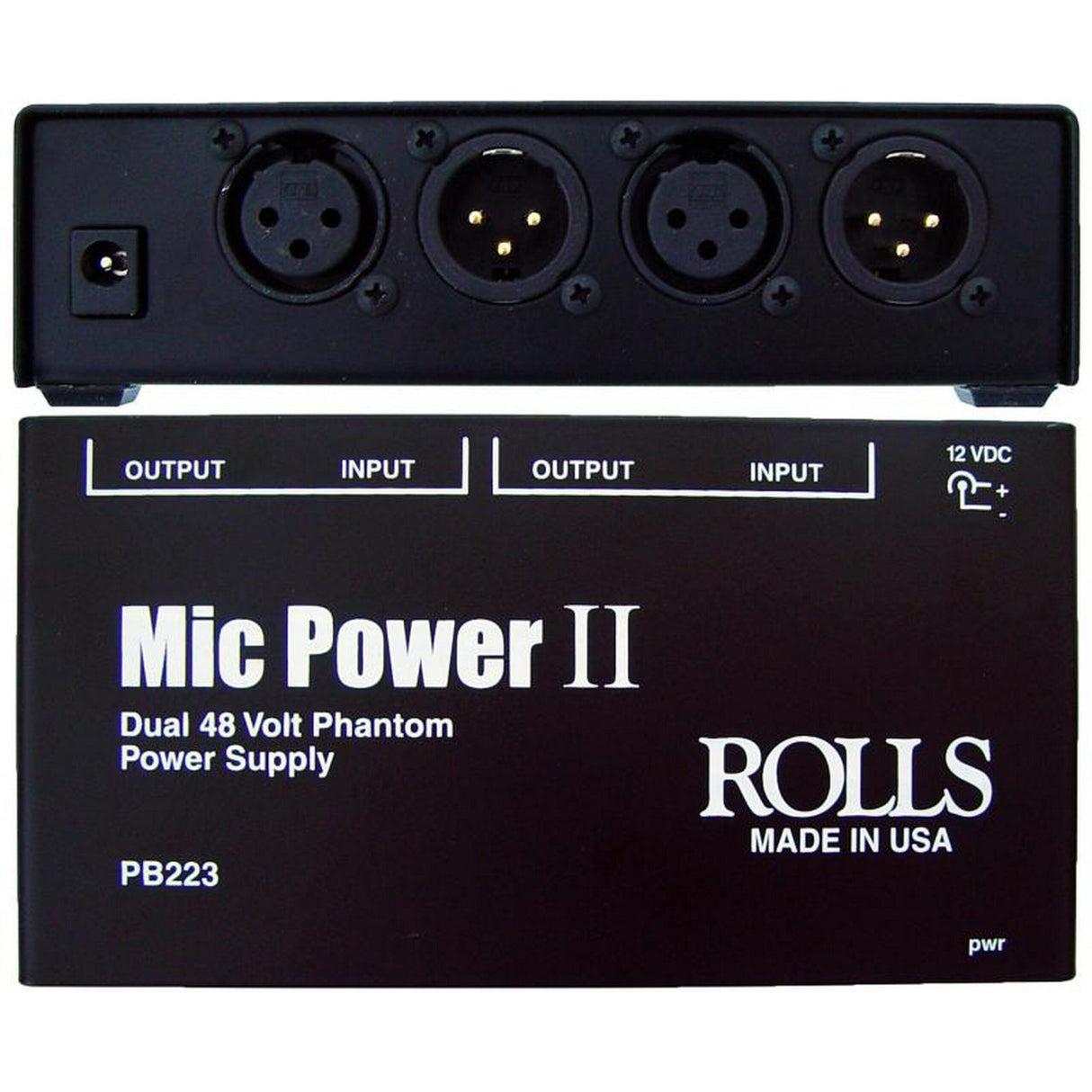Rolls PB223 Dual Phantom Power Adapter