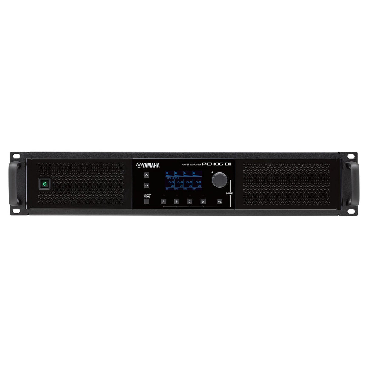 Yamaha PC406-DI 4-Channel 600 Watts Power Amplifier with Euroblock Connectors