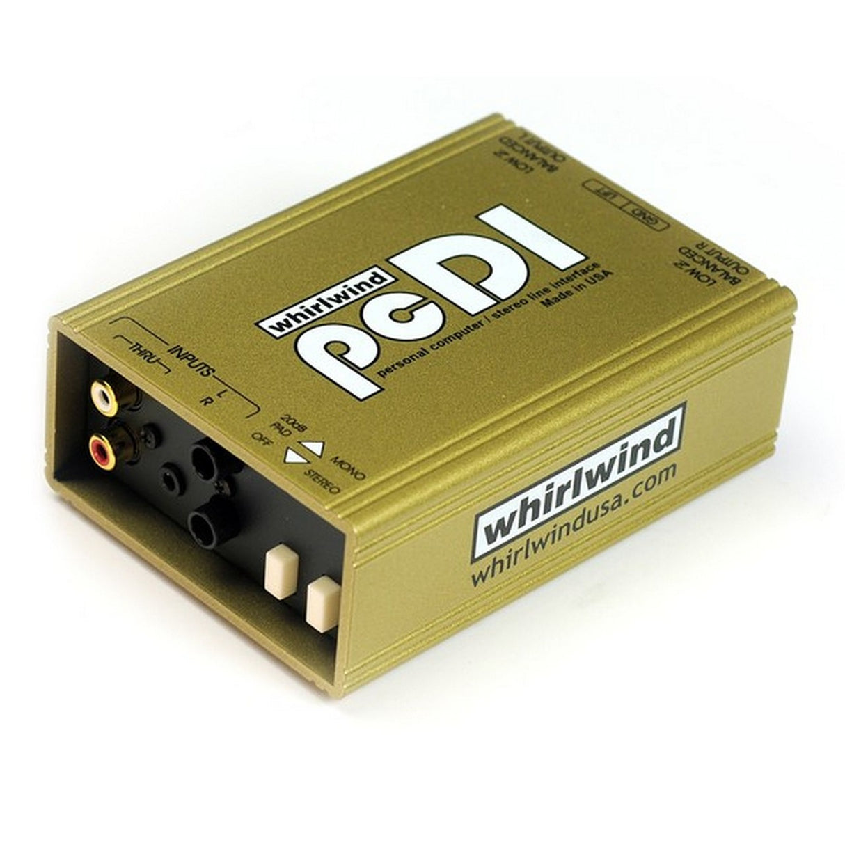 Whirlwind pcDI | Dual Passive Direct Box