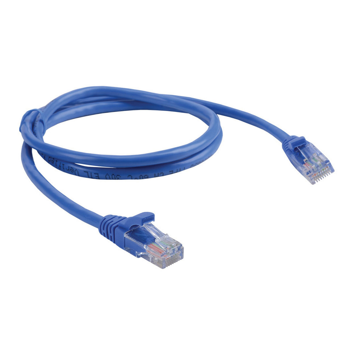 Liberty AV PCE5B001BL 1-Foot LAN Solutions Category 5e U/UTP Pre-Made Patch Cable, Blue