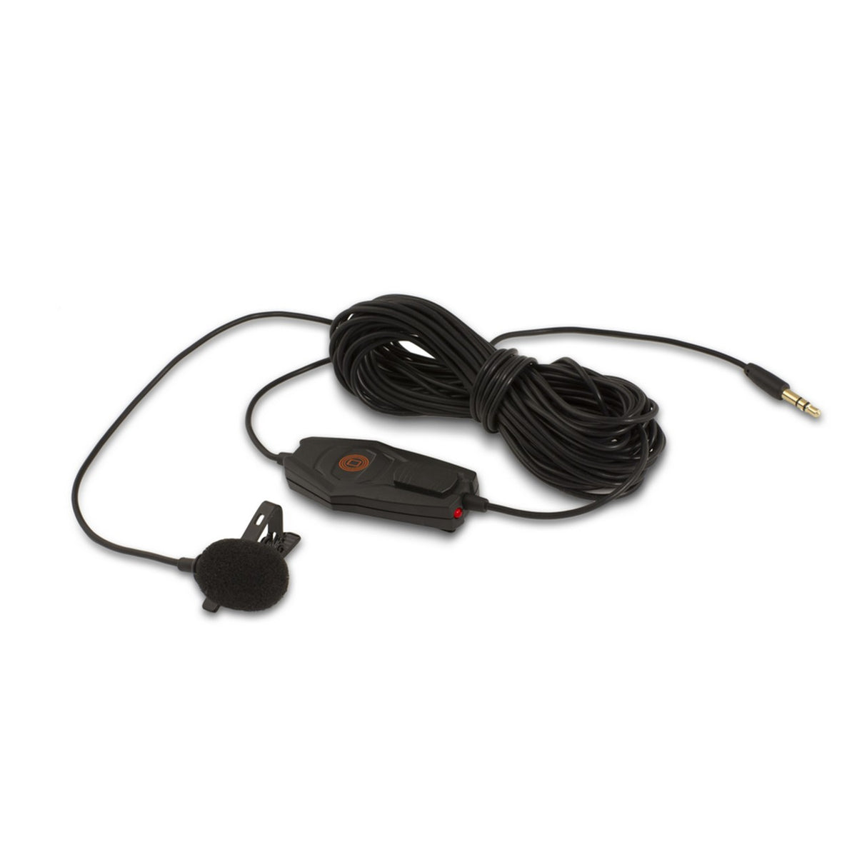 Padcaster Lavalier Microphone with Windscreen and Detachable Tie Clip