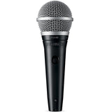 Shure PGA48-QTR Cardioid Dynamic Vocal Microphone XLR-QTR Cable