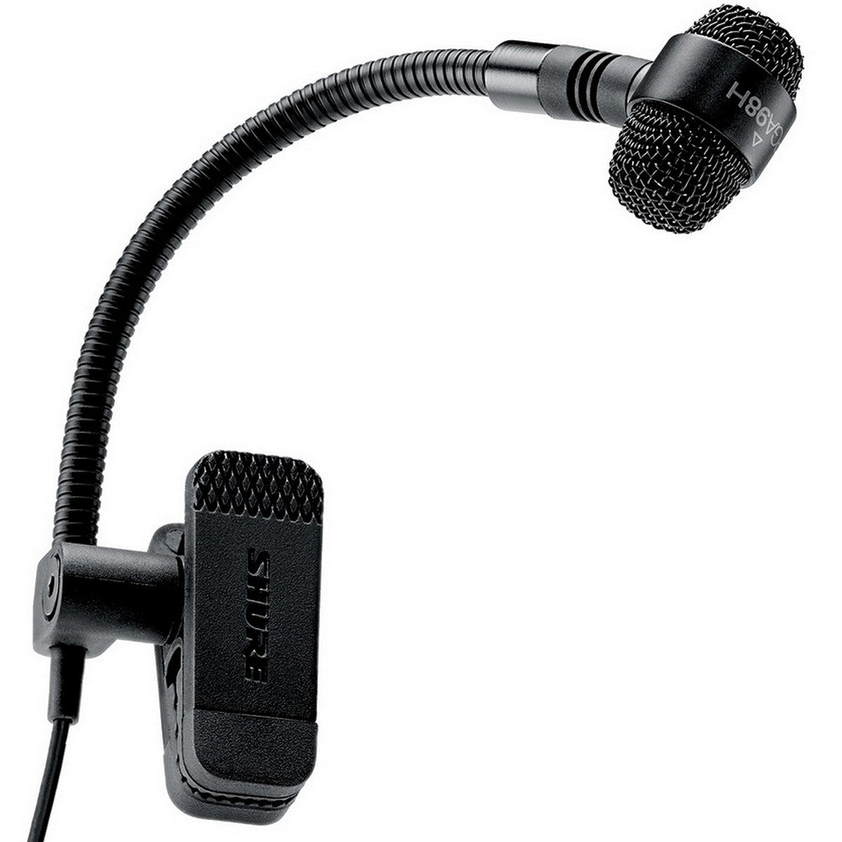 Shure PGA98H-TQG | Gooseneck Cardioid Condenser Instrument Microphone TA4F Connector