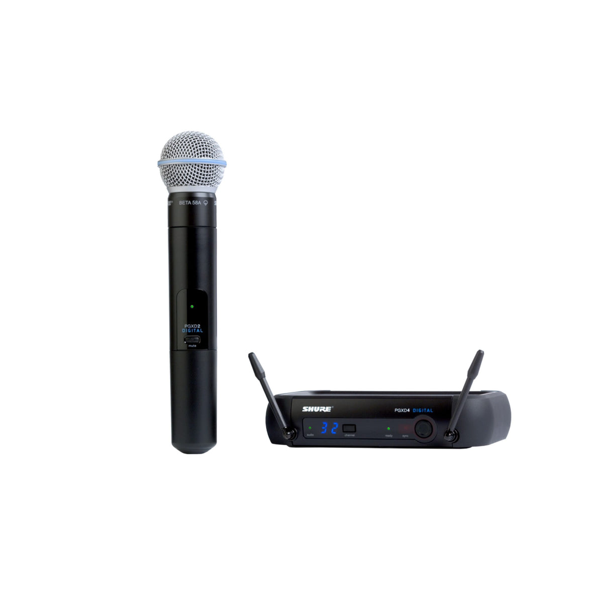 Shure PGXD24/BETA58 Digital Handheld Vocal Wireless System, X8 902-928 MHz