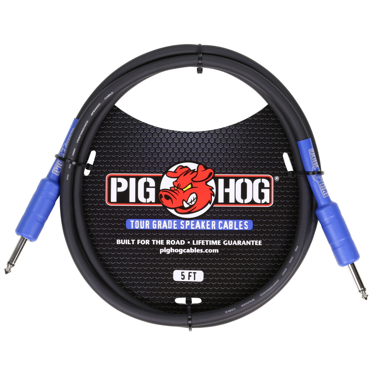 Pig Hog PHSC5 Speaker Cable, 5ft