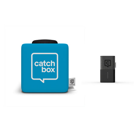 Catchbox Plus Throwable Microphone System with 1 Cube, 1 Clip