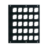 Ace Backstage Co. PNL-1425 Aluminum Super Panel with 25 Connectrix Cutouts