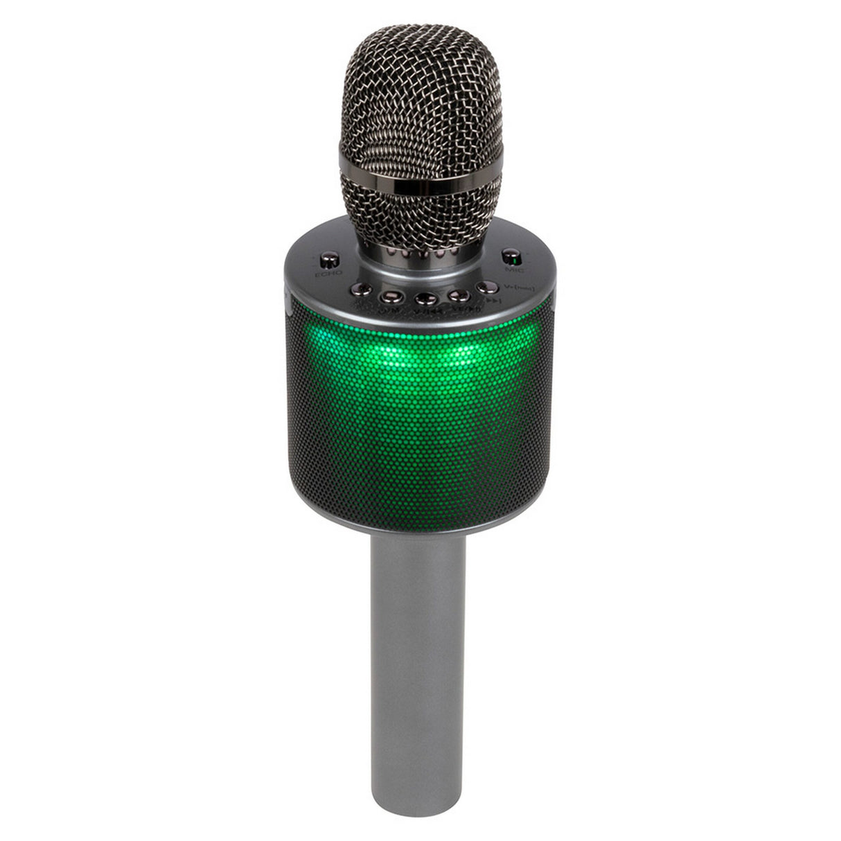 VocoPro Pop-Up Oke All-In-One Wireless Karaoke Microphone with Light Show Speaker