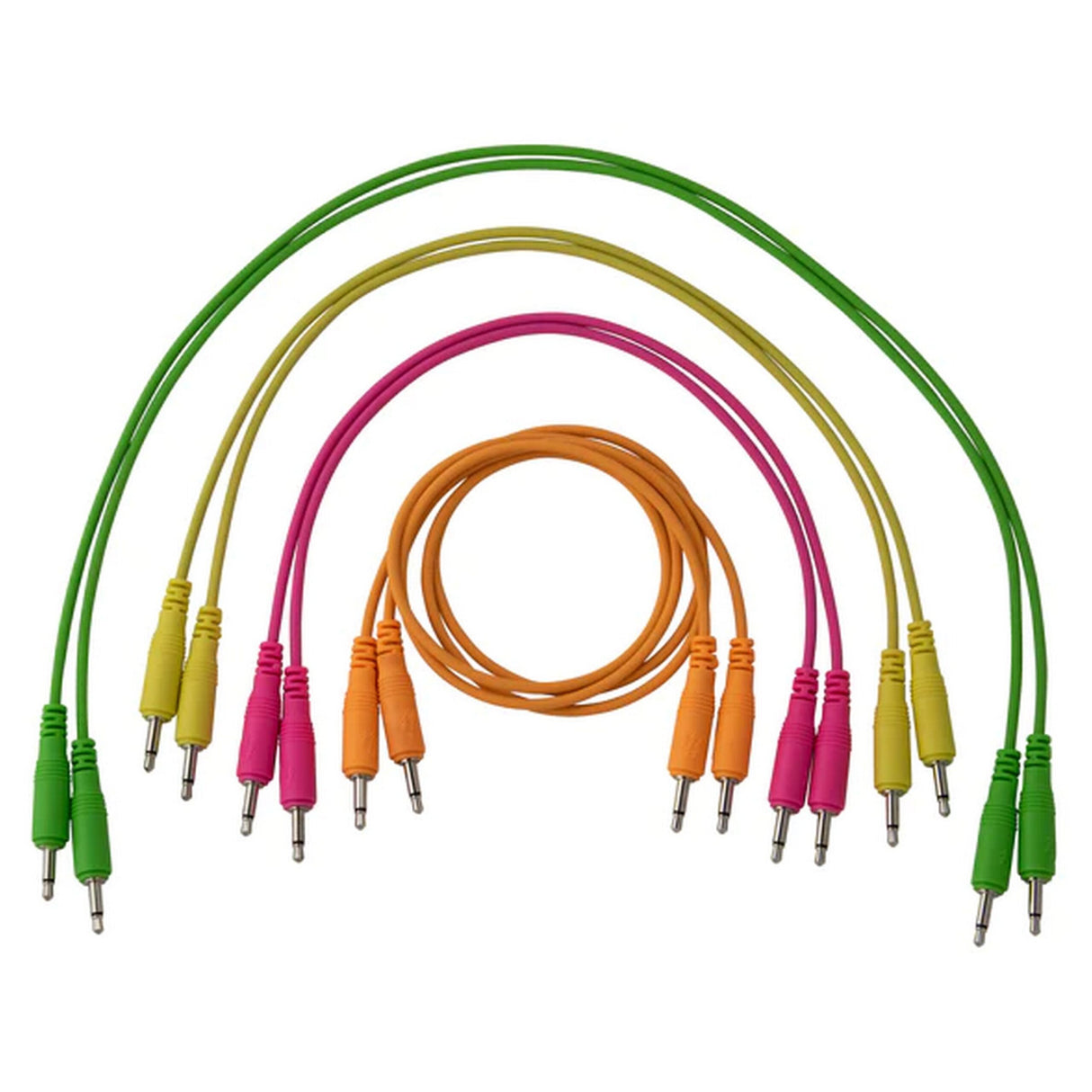 Pig Hog PPPACK8 Mixed Pack Mono Patch Cables