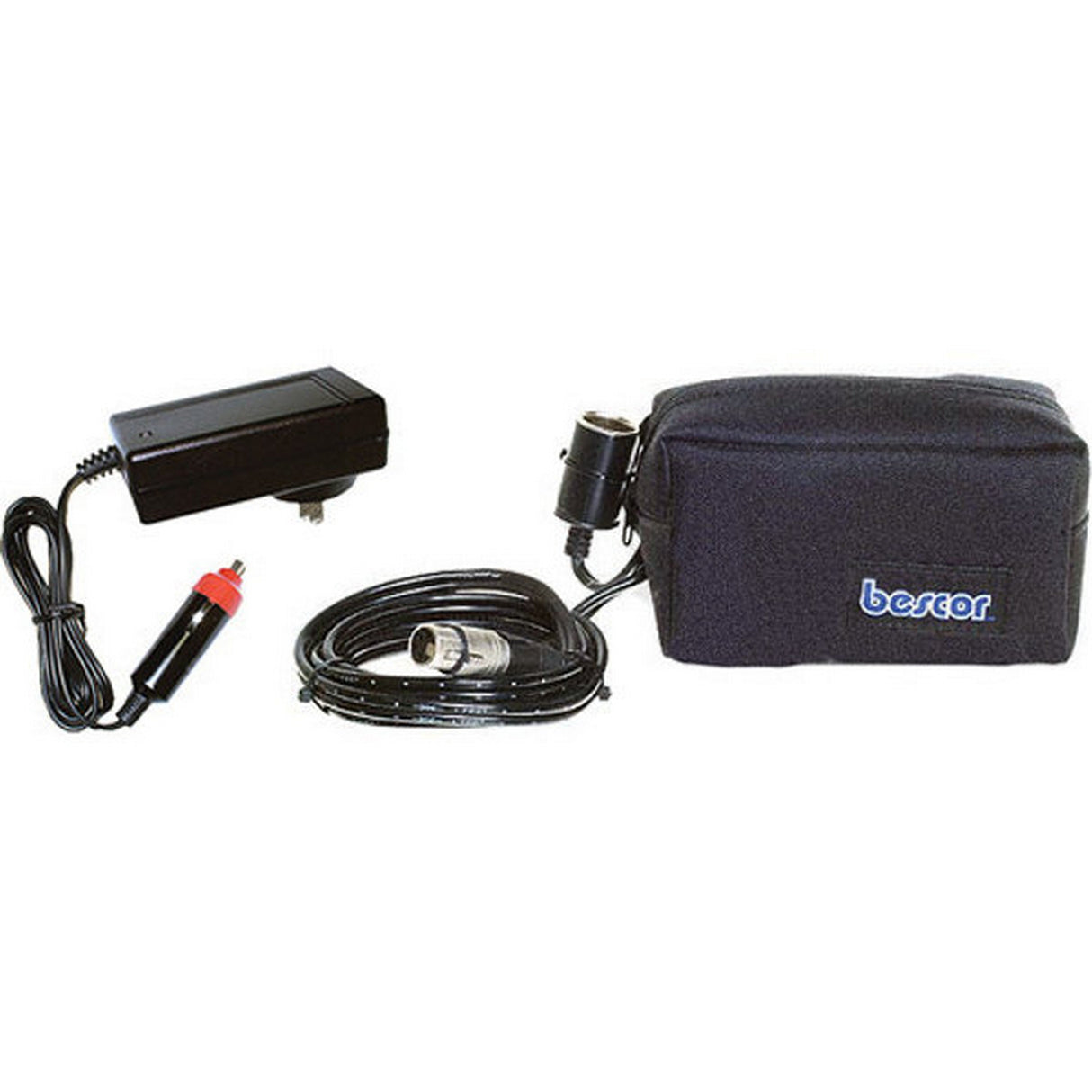 Bescor PRB-9XLRATM 12V/9A SLA Battery Belt with 4-Pin XLR and Auto Charger