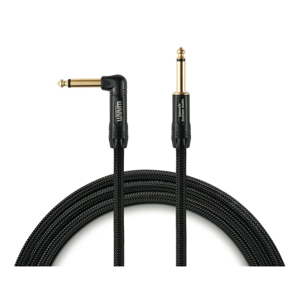 Warm Audio PREM-TS-1RT-18 Premier Series Right Angle to Straight TS Cable, 18 Foot