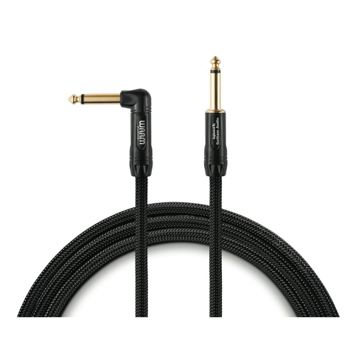 Warm Audio PREM-TS-1RT-10 Premier Series Right Angle to Straight TS Cable, 10 Foot