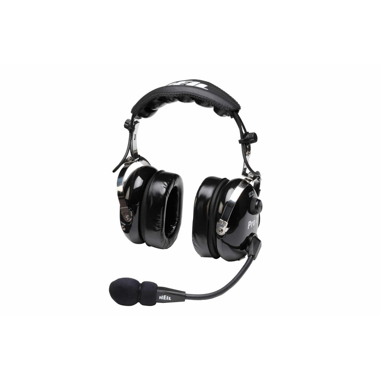 Heil Sound PRO7-ICBK Industrial Headset with Electret Element, Black