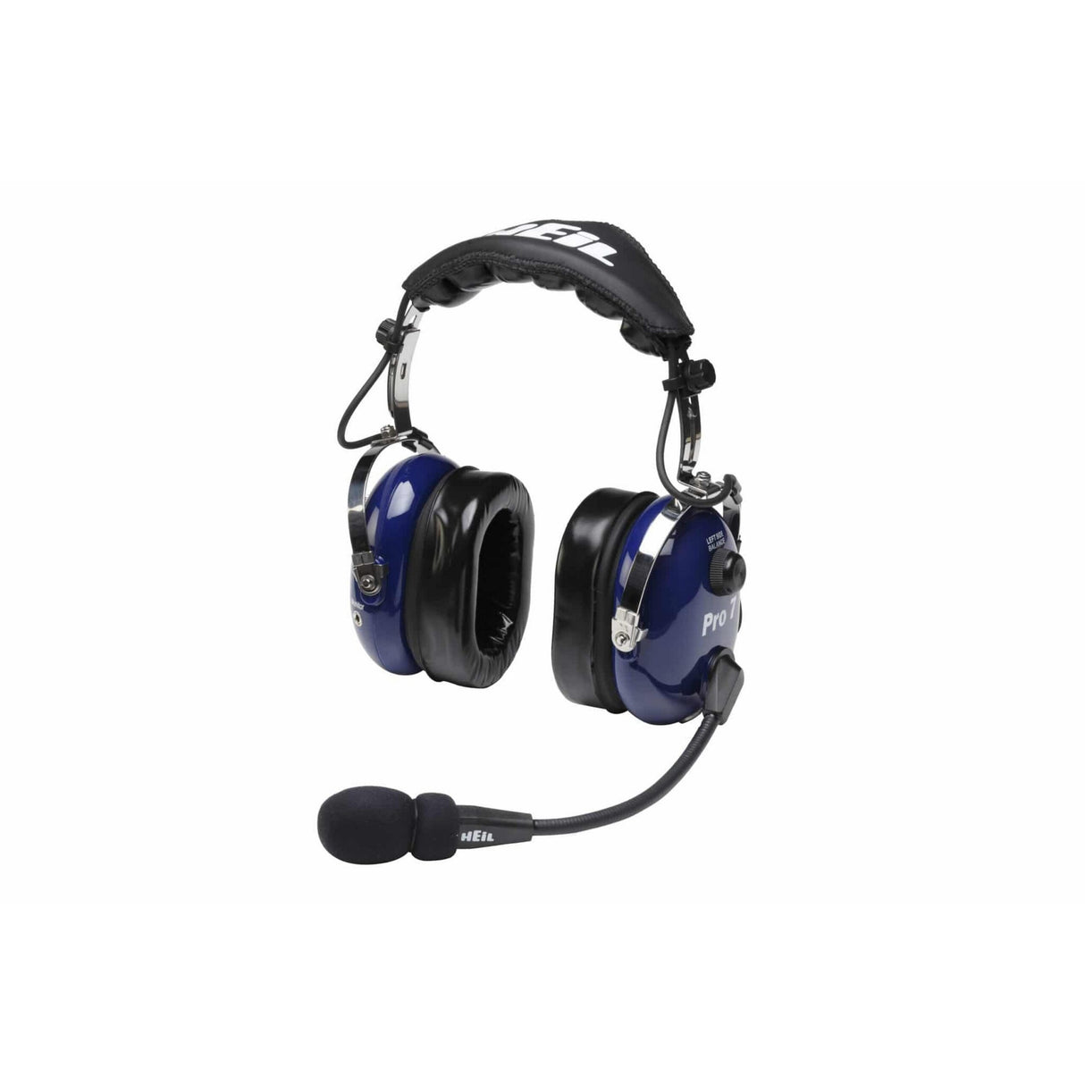 Heil Sound PRO7-ICBU Industrial Headset with Electret Element, Blue