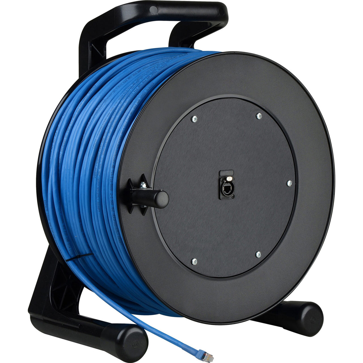 Laird Digital Cinema PROREEL-CAT6-328 ProReel Series Shielded Category 6 Integrated Cable Reel, 328 Foot