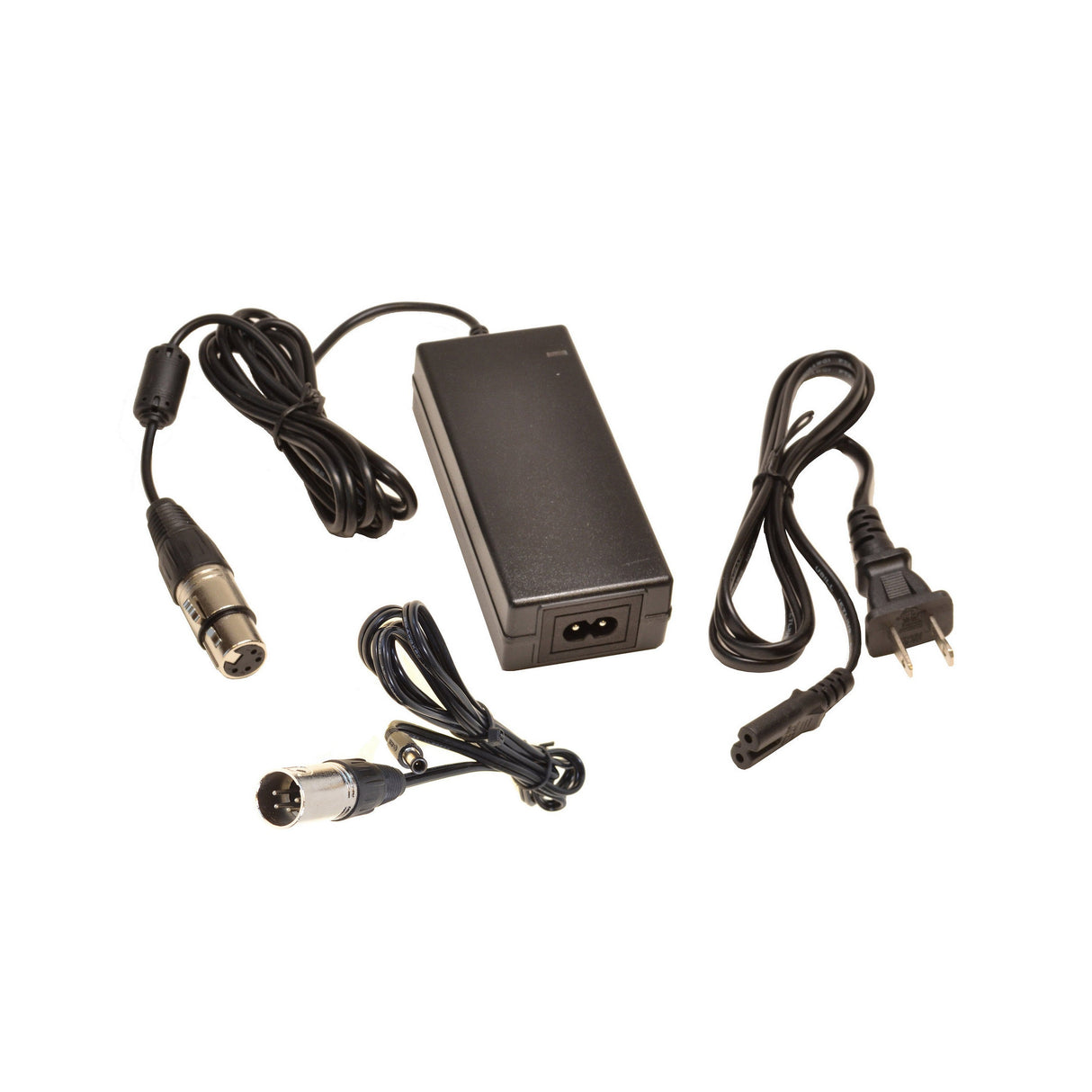 Bescor PSA-12421 12V/5A XLR AC Adapter with 2.1mm Adapter