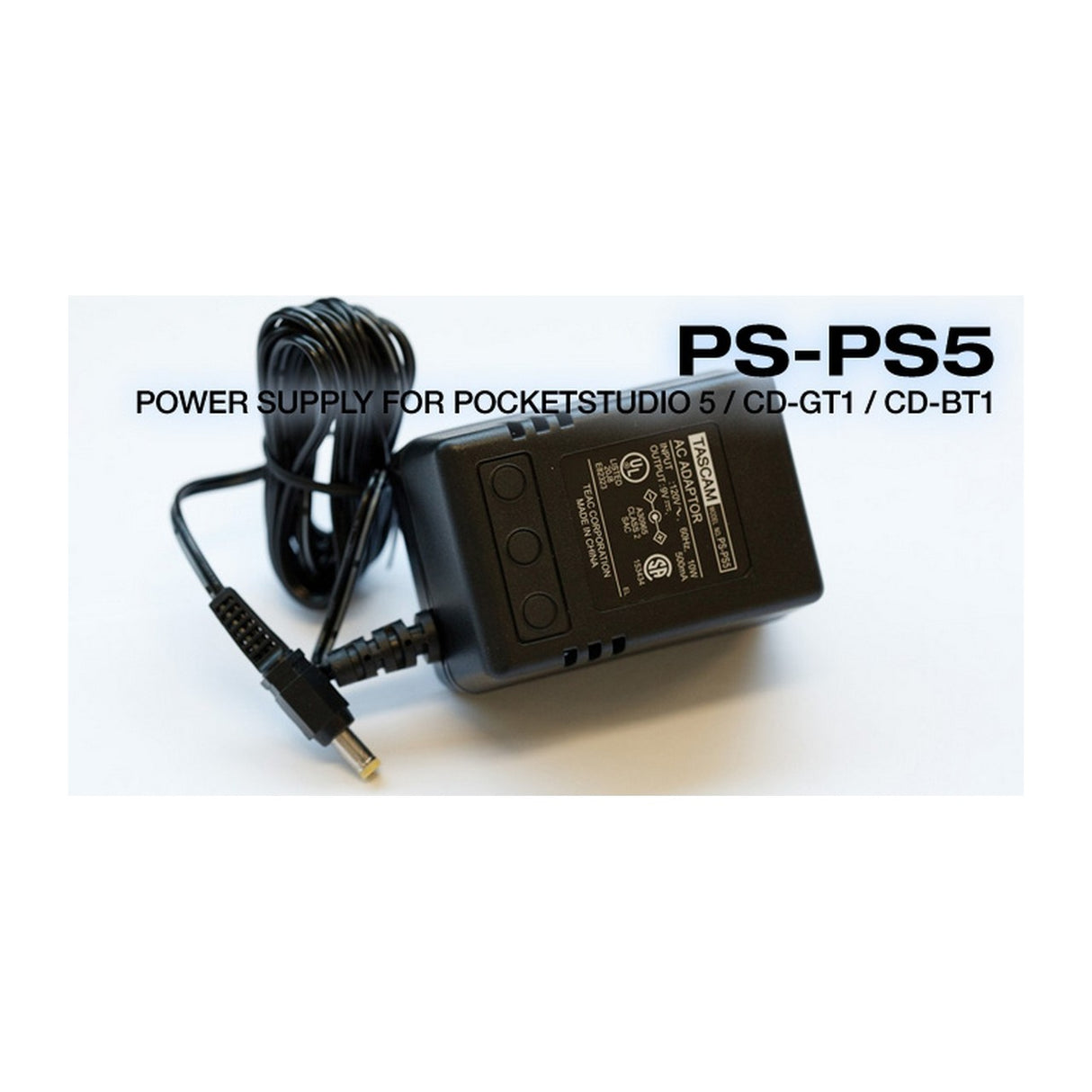 Tascam PS-PS5 | Power Supply for PocketStudio 5 CD-GT1 CD-BT1 CD-VT1