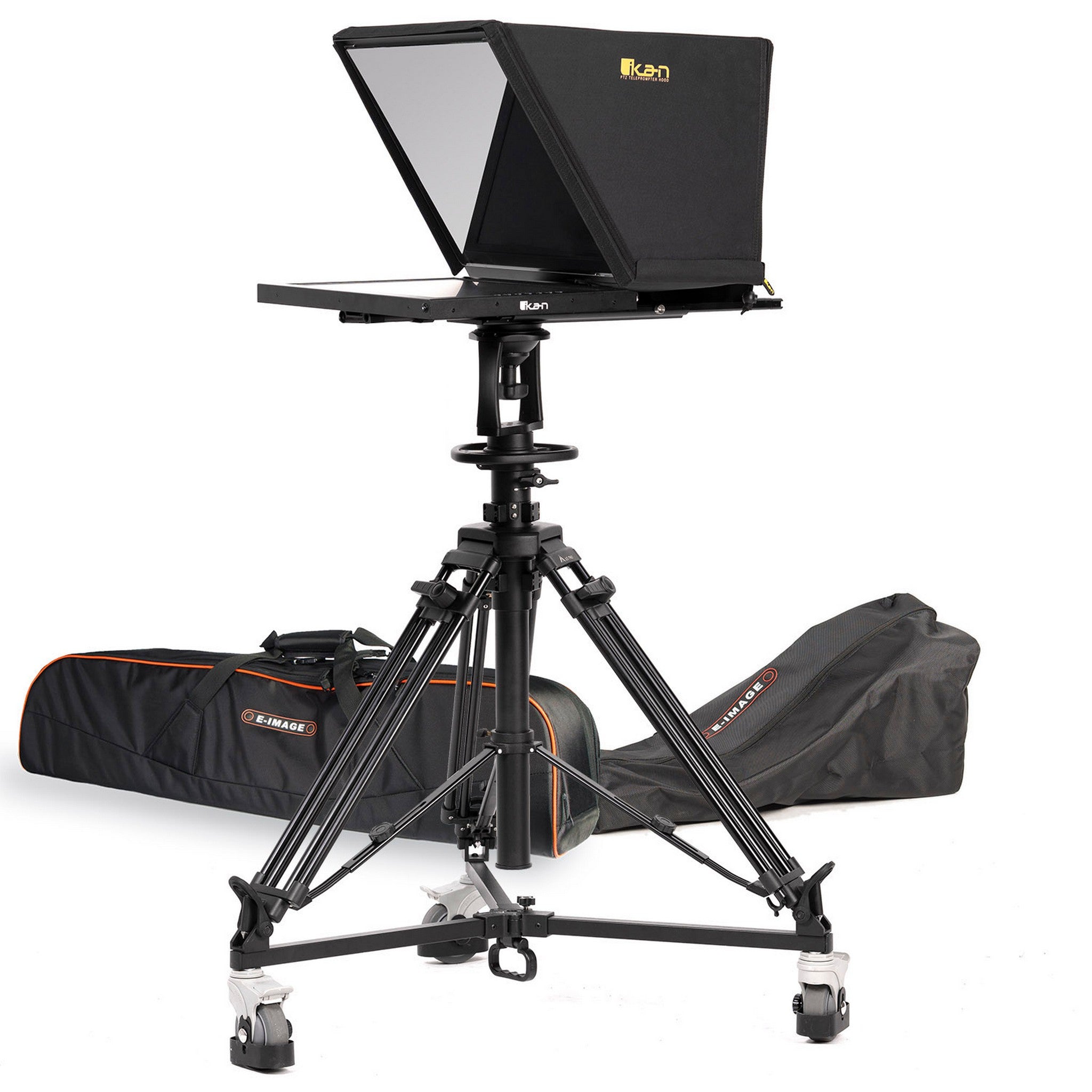 Ikan PT4900S-PTZ-PEDESTAL 19-Inch PTZ SDI Teleprompter with