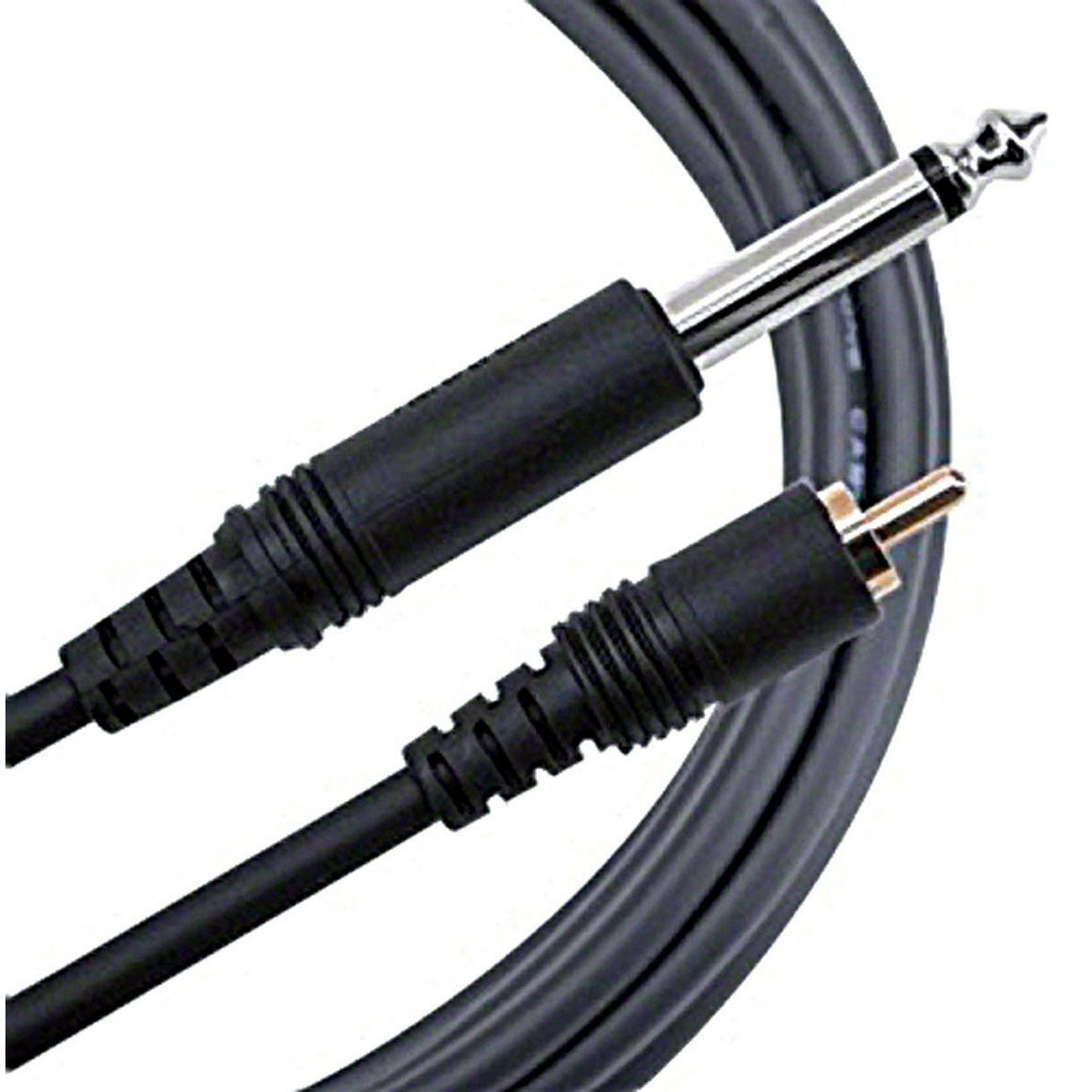 Mogami PURE PATCH PR-03 Molded RCA 1/4" TS Mono Hi-Definition Patch Cable 3 ft