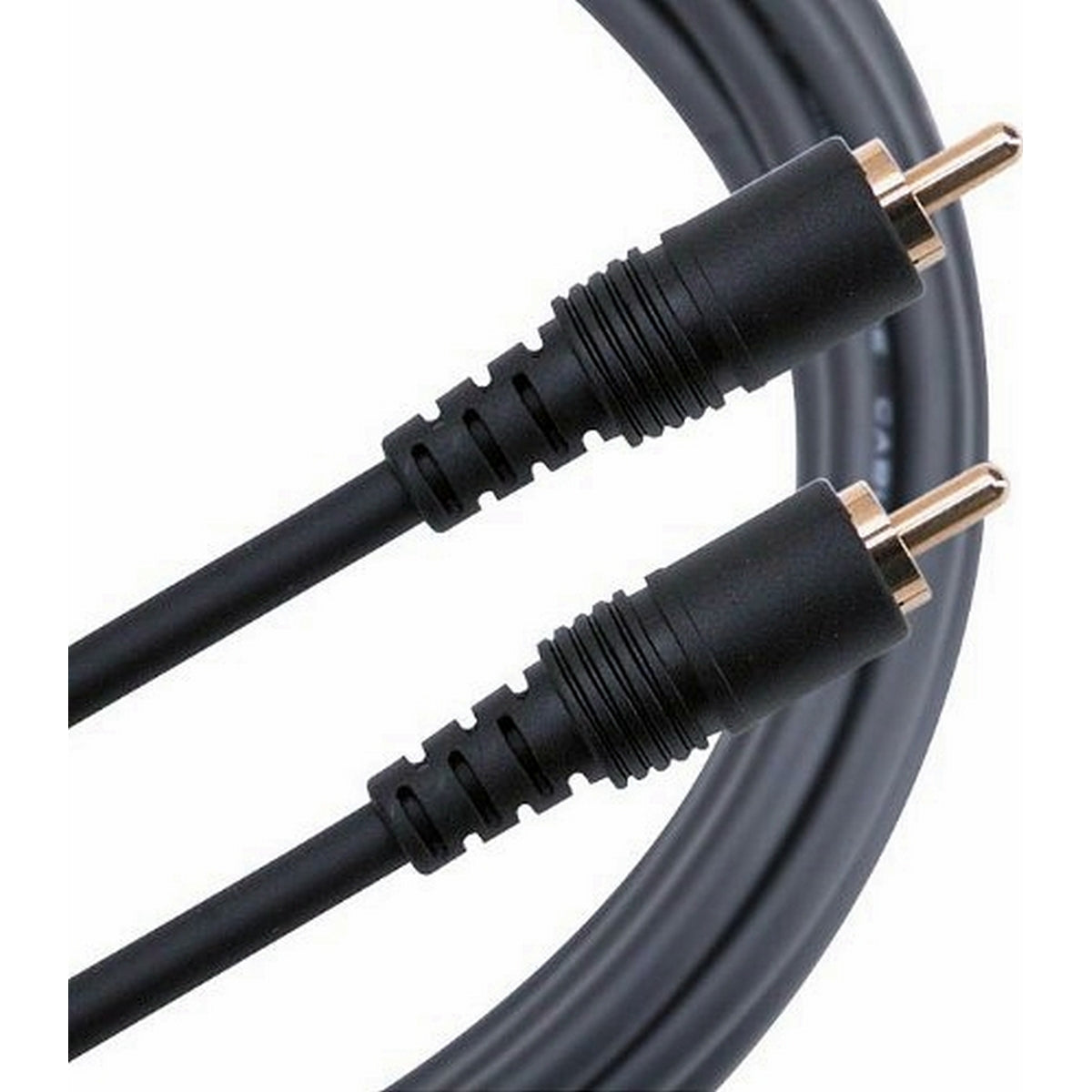 Mogami PURE PATCH RR-01 Molded Assembly GOLD RCA Plug Cable 1 ft