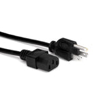 Hosa PWC-141.5 IEC C13 to NEMA 5-15P Power Cord 1.5-Feet