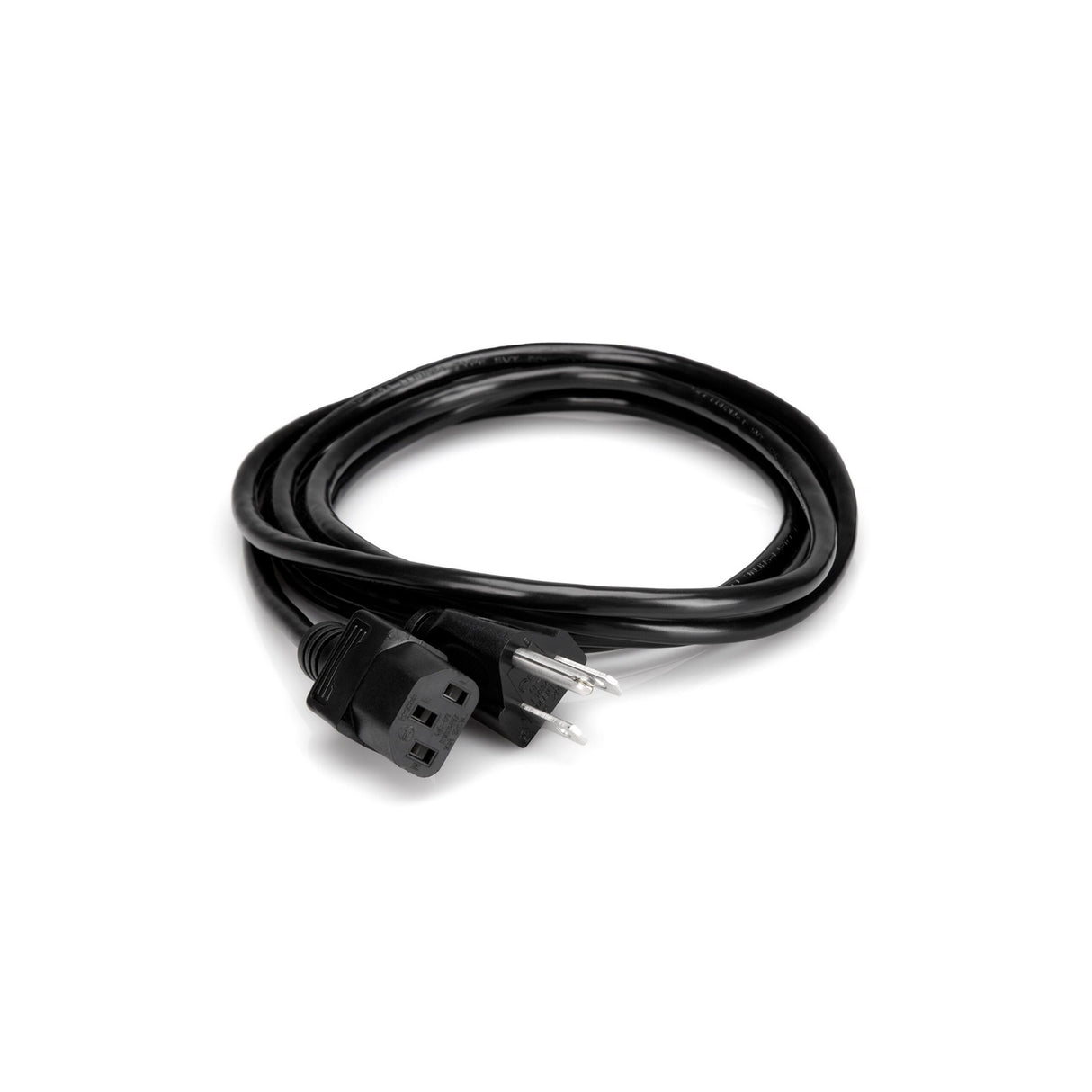 Hosa PWC-148 IEC C13 to NEMA 5-15P Power Cord, 8 Foot