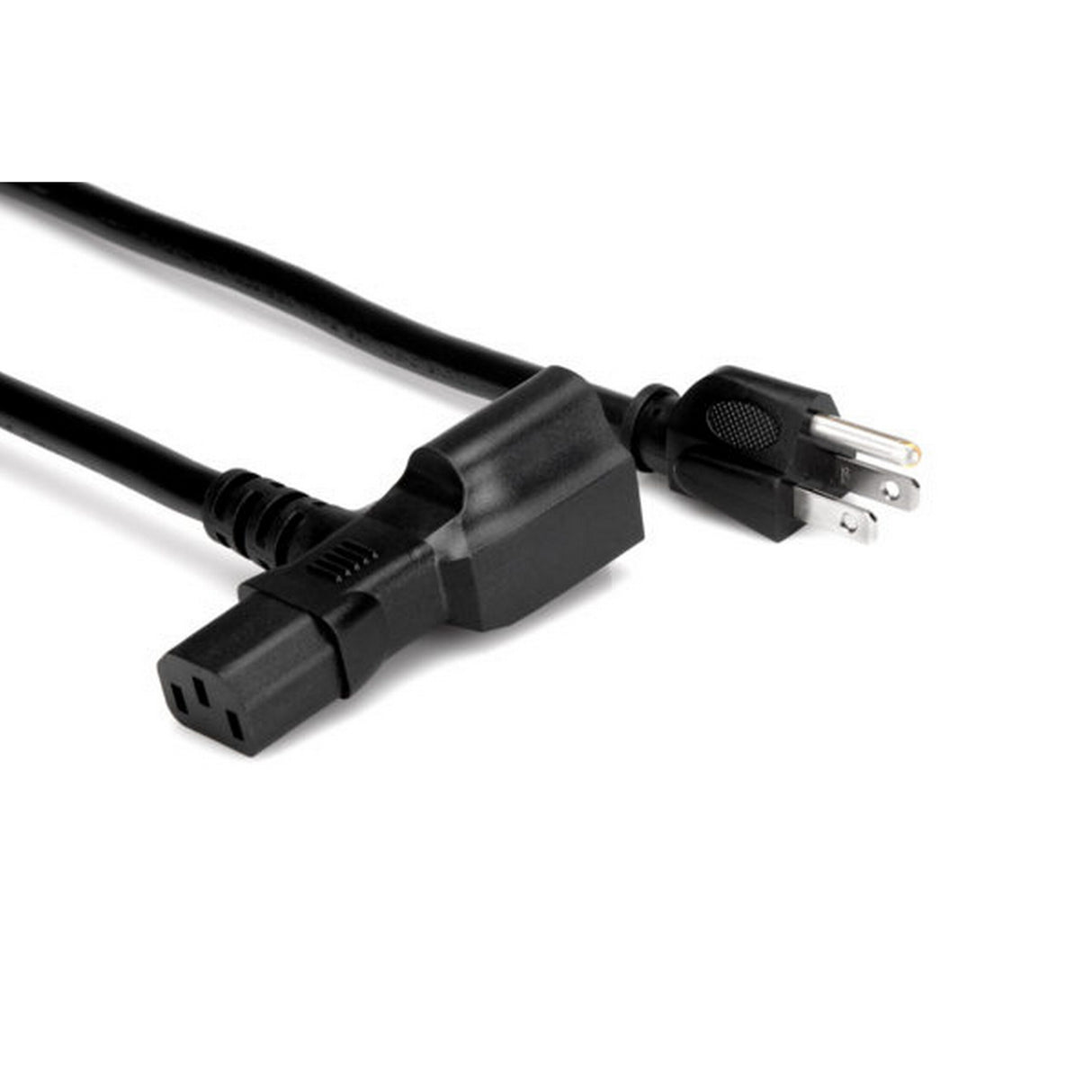 Hosa PWD-402 Piggyback IEC C13 to NEMA 5-15P Power Cord, 2-Feet