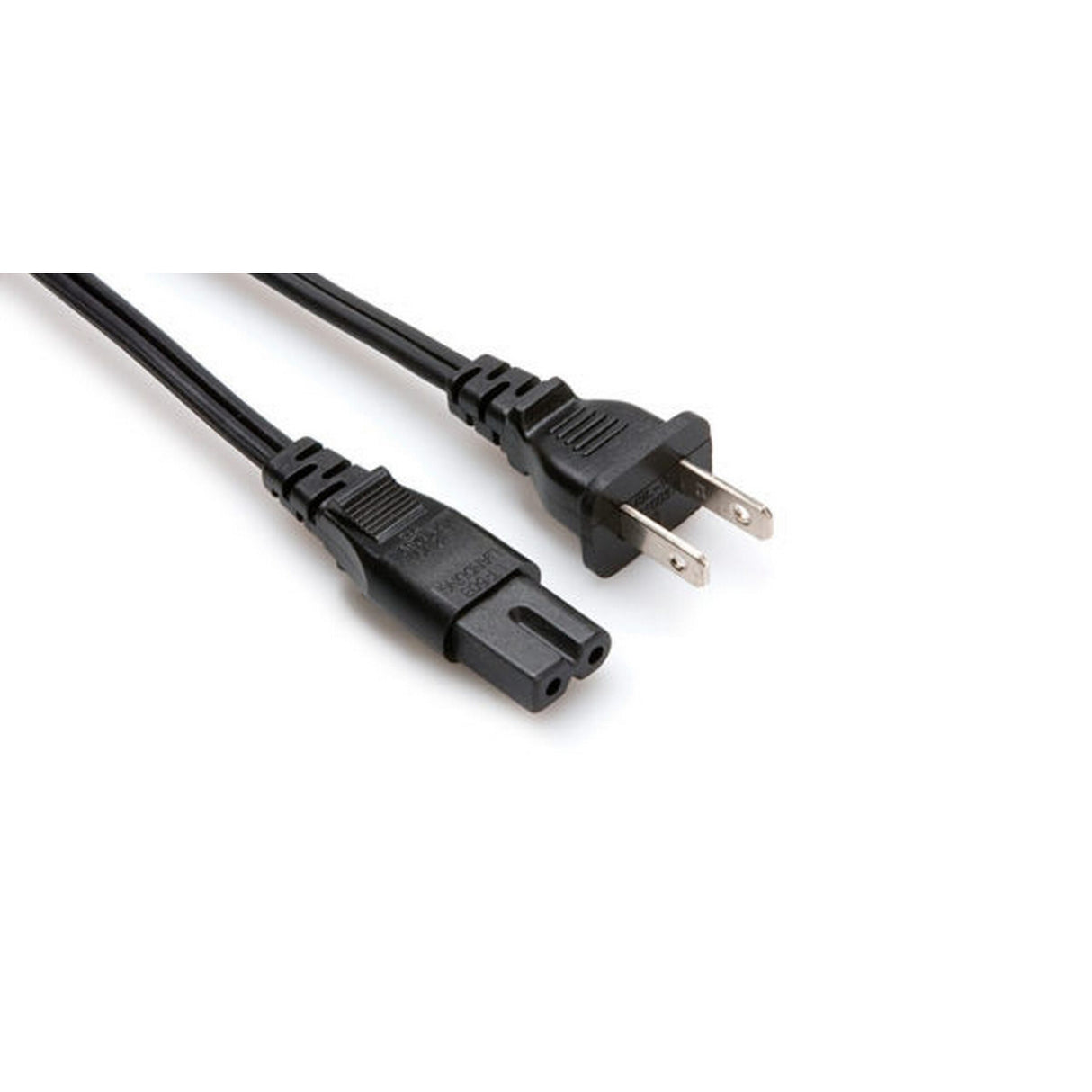 Hosa PWP-461 IEC C7 Polarized to NEMA 1-15P Power Cord, 8-Feet