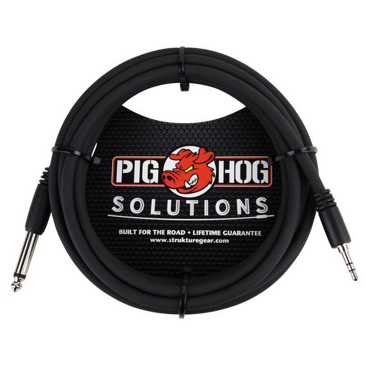 Pig Hog PX-35T4M 10-Foot 3.5mm TRS to 1/4-Inch Mono