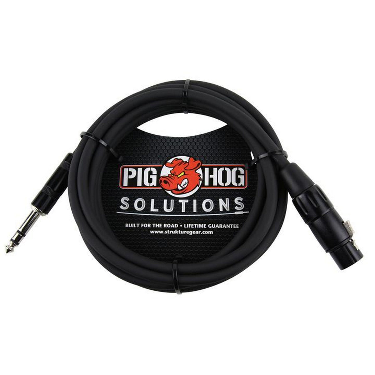 Pig Hog PX-TMXF1 10-Foot TRS (M)-XLR (F) Balanced Cable