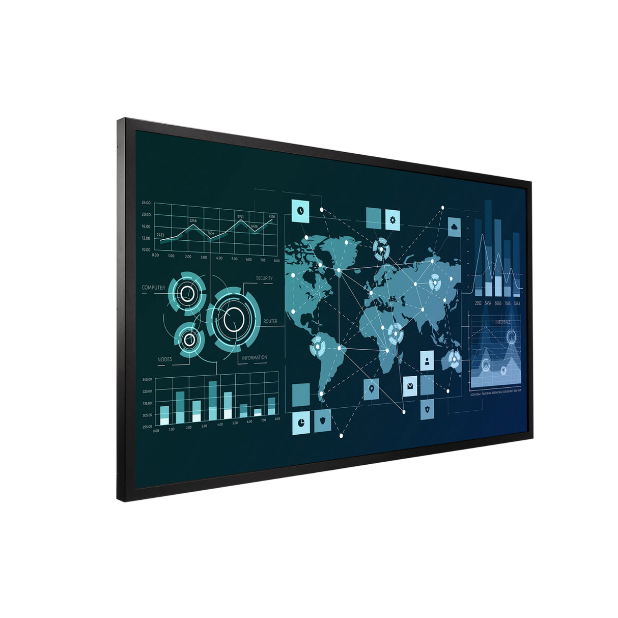 Planar QE8650-T 86 Inch Interactive 4K LCD Display