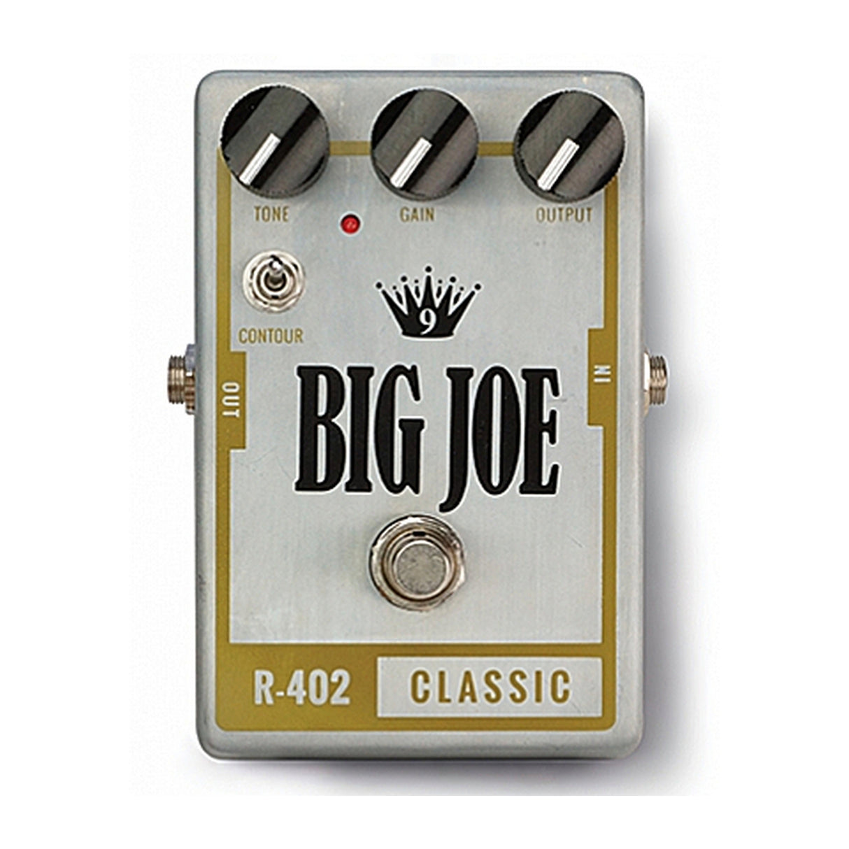 Big Joe Stomp Box Company R-402 | Classic Overdriven Bypass Function Tube Amp Sound Guitar Pedal