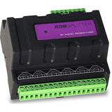 Visual Productions RDM Splitter DIN Rail Mounted DMX+RDM Splitter/Booster, Terminal