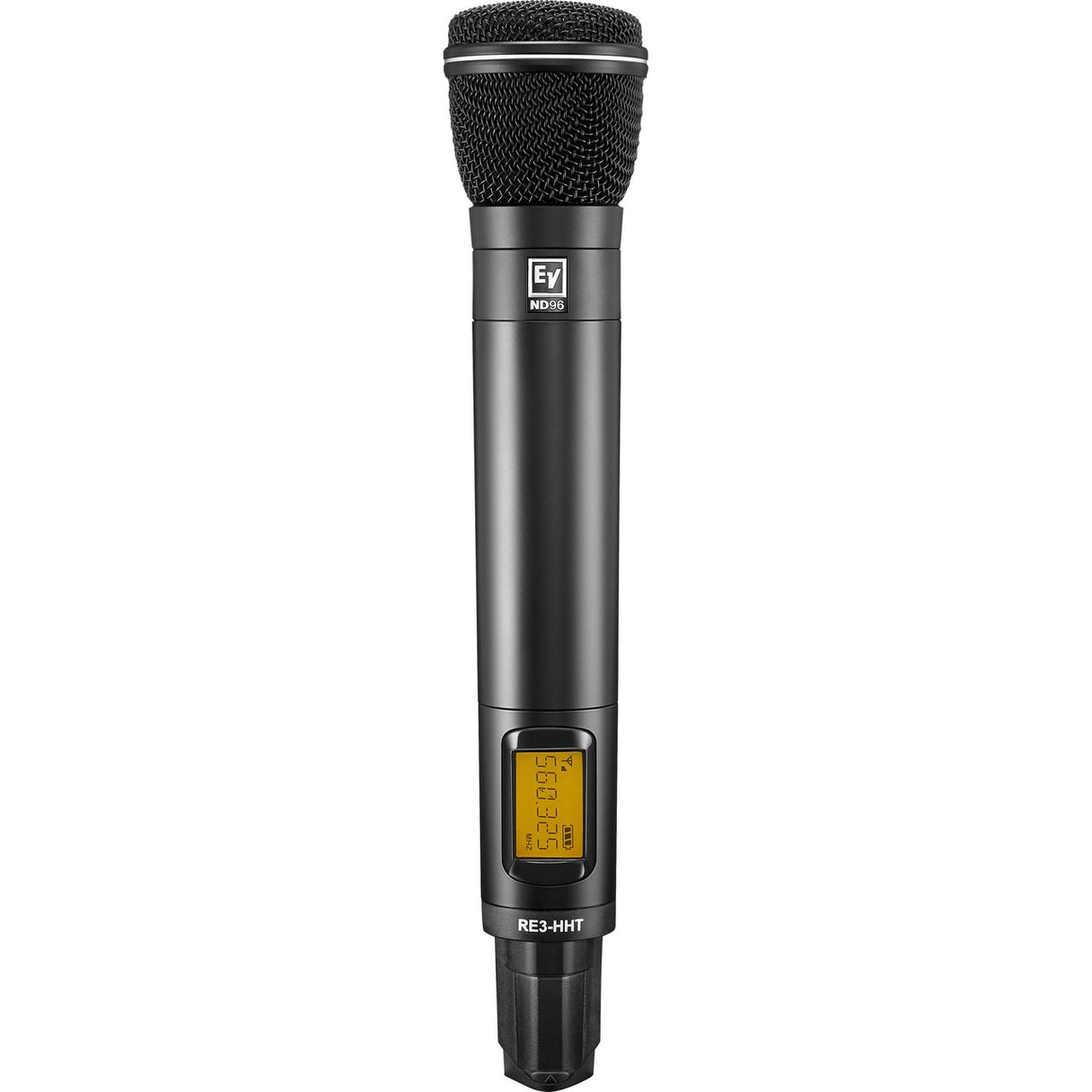 Electro-Voice RE3-HHT96 Wireless Handheld Microphone with ND96 Head, 5H 560-596MHz