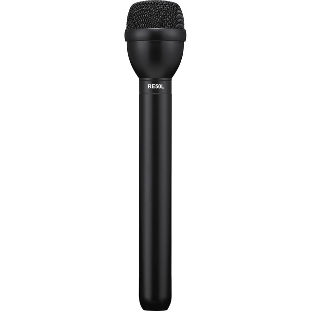 Electro-Voice RE50L 9.5 Inch Omnidirectional Broadcast Studio Interview Microphone Black