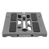 Kondor Blue LWS ARRI Bridge Riser Plate Only for C70/6K Pro/URSA Mini/FX6/Venice, Space Gray