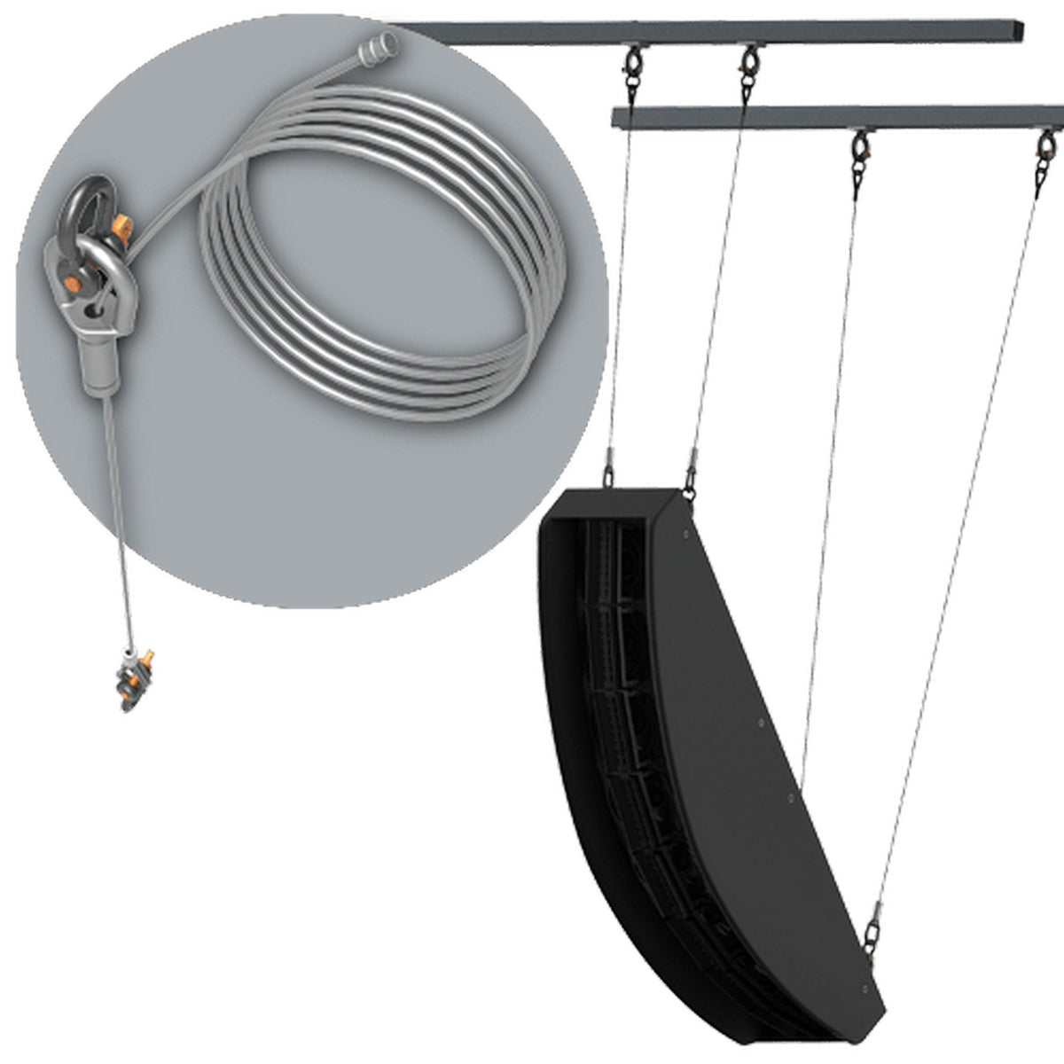 Adaptive Technologies RK-4C 4 Cable Adjustable Rigging Kit – AVLGEAR