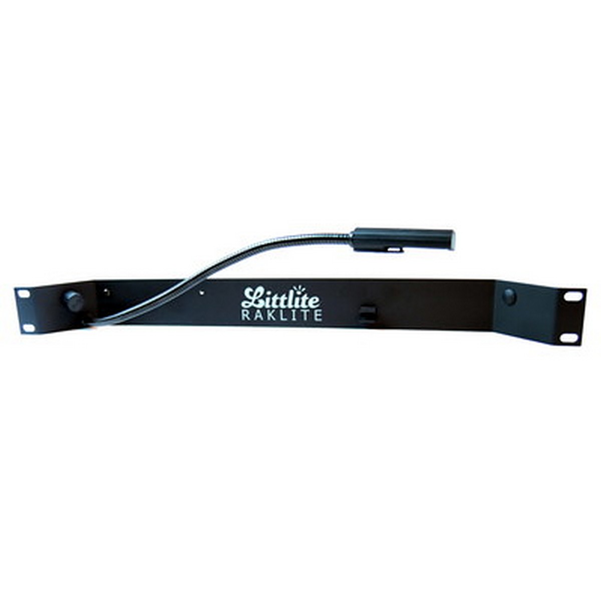 Littlite RL-10-S-LED | 1 RU Raklite with one 12 inch  LED Gooseneck and On/Off Switch