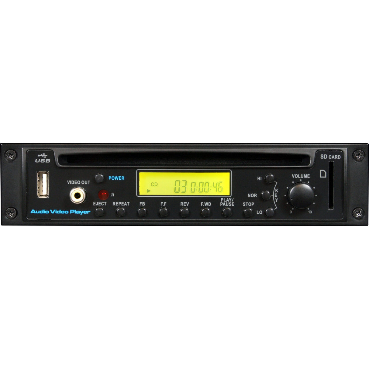 Galaxy Audio RM-CDV DVD, CD and MP3 Player