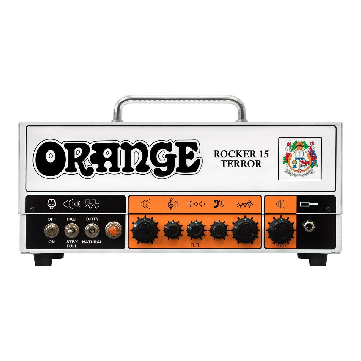 Orange ROCKER-15-TERROR Twin Channel 15 Watt Tube Head Amplifier