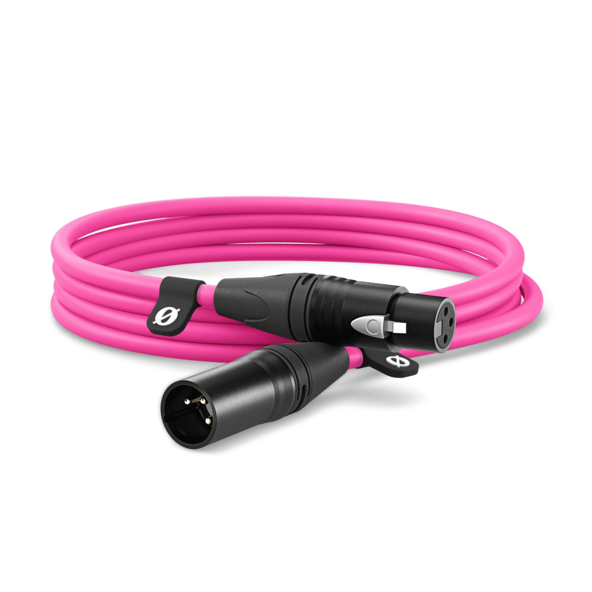 RODE XLR-3 3-Foot Premium Male to Female XLR Cable, Pink