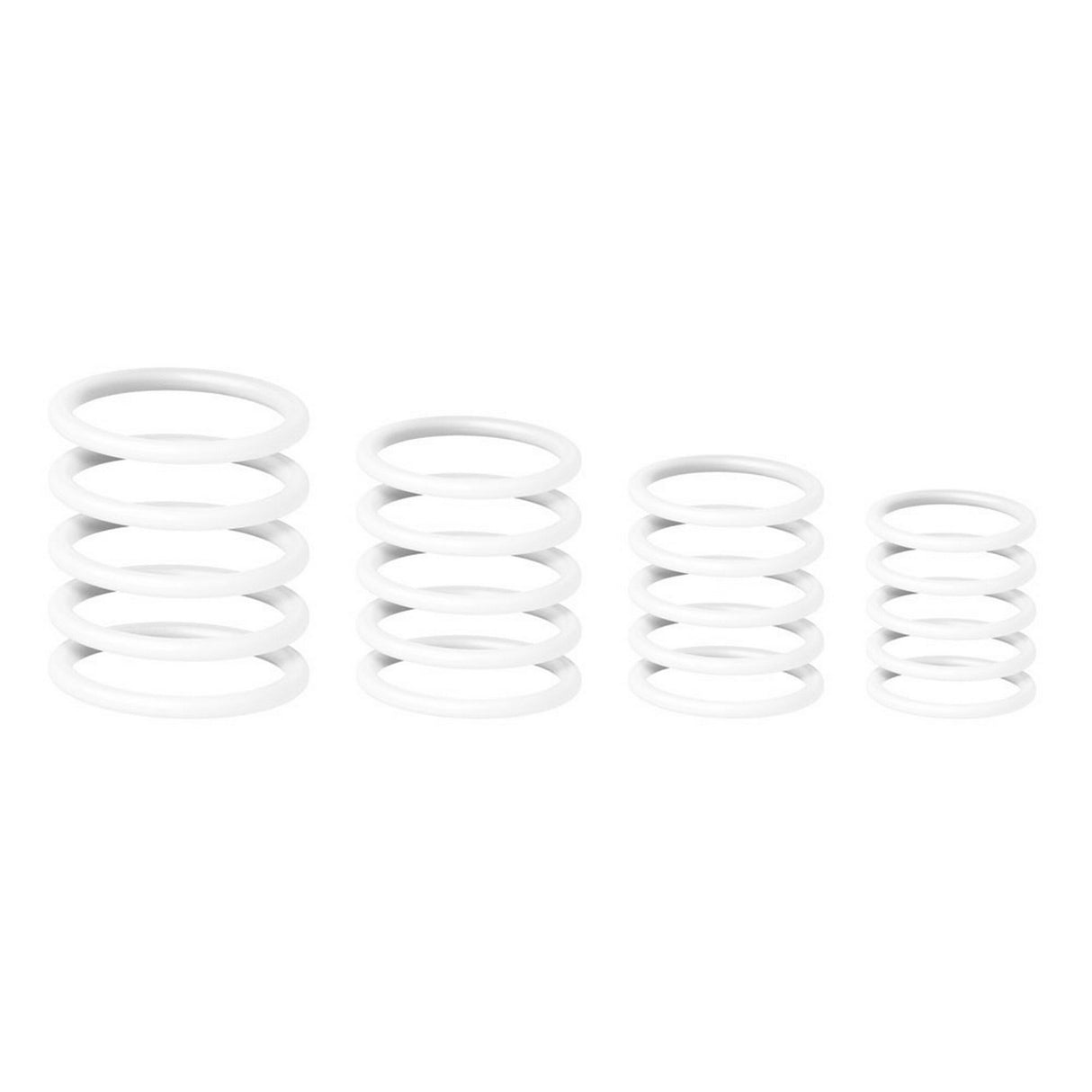 Gravity RP 5555 WHT 1 Universal Gravity Ring Pack, Ghost White