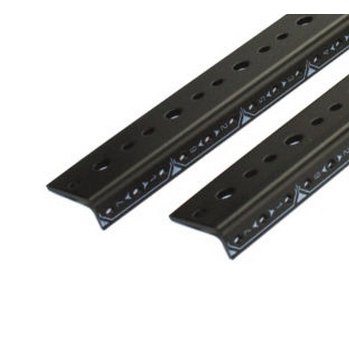 Lowell RRT-12 12U Rails for Millwork, Pair